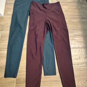 High Rise Full Length Leggings lot / Old Navy Active